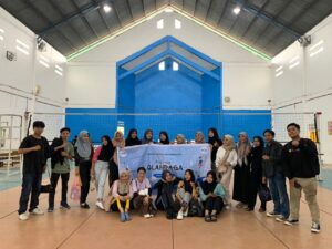 Kegiatan Agenda Bulanan Program Kerja Devisi Seni dan Olahraga Volly Ball dengan tema “Siap-Siap Olahraga”